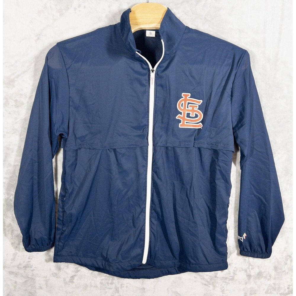 MLB Stadium Giveaway St. Louis Cardinals Full Zip‎ Jacket Mens XL